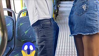 bent over student fucked on public bus