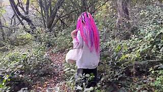 Outdoor Forest Rough Sex Teaser