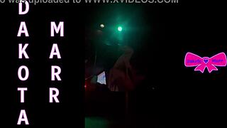 dakota marr pole dancing in nebraska strip club
