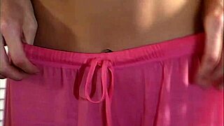 Blonde milf sucks muscular man's cock