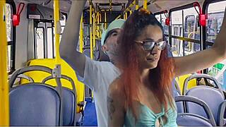 bent over student fucked on public bus
