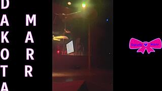 dakota marr pole dancing in nebraska strip club