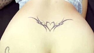 Fat latina wife gets anal doggystyle, tattooed mexican ass orgasms with cum inside