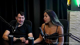Bold Moments of Casal Kaliente and Bia Hot in Preliminares Podcast