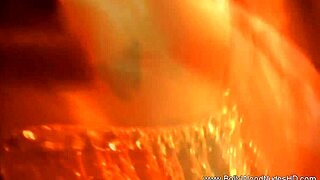 letting her true feelings show with sensual naked teasing