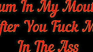 Love2Dou Update 54: Cum In My Mouth After You Fuck Me In The Ass