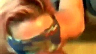 blindfolded face fuck with fat bbw amateurs in sloppy pov choking by big black cock