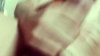 German college guy relaxing in USA hotel with massage