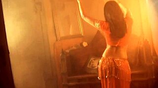 letting her true feelings show with sensual naked teasing