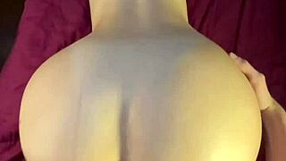 girlfriend spreads narrow ass in passionate doggy sex