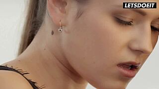 Czech gf serina gomez enjoys passionate anal fuck with bf