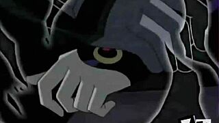 티틴 타이탄스 레이븐 정액 샤워