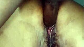 Ebony Amateur With Big Ass Bounces On Cock, Fucking Hard