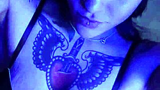 BRAZILIAN TATTOOED WOMAN SHOWS HUGE ASS AND PIERCED NIPPLES IN FETISH HOMEMADE