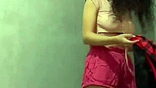 Look At This Busty Colombian Nympho In Public!