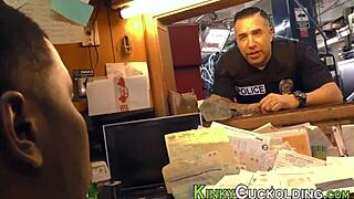 i watched the slut get bukkaked by big black cocks, with handjobs and facials