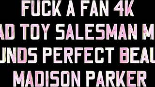 Madison Parker says, 'Fulfill my double penetration dream'