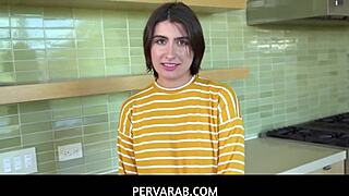 angeline red performs deepthroat and blowjob in wet fantasy sex scene.