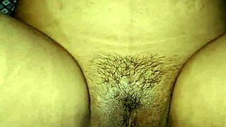 Look at this Indian bhabhi's wet pussy getting dildo fucked hard!