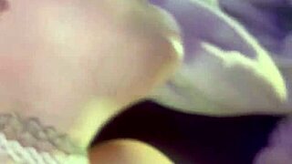 i'm bound barefoot with pierced nipples fucking toy and cumming