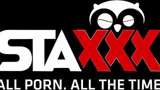 busty slut gets her throat fucked hard