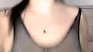 He fucks her huge natural tits in stockings.