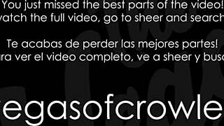 He fucked the shit out of my juicy pussy in a rough one-on-one session with spanking and cum on ass