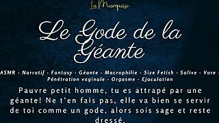 Le Gode De La Géante French Audio Joi Macrophilia Jerk Off Instructions European