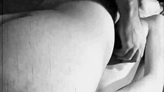 feeling taboo passion in vintage family with mommy's hairy pussy.