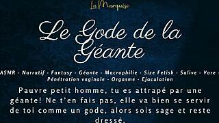 Le Gode De La Géante French Audio Joi Macrophilia Jerk Off Instructions European