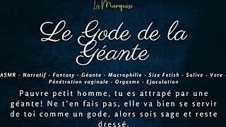 Le Gode De La Géante French Audio Joi Macrophilia Jerk Off Instructions European