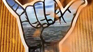 Raw Amateur Sex with Ebony Wife in California Hood