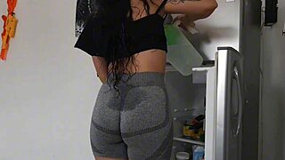 latina stepsister moans in rough missionary with stepbrother