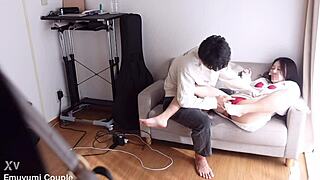 Petite asian jd discovers first fingering and squirting orgasms multiple times