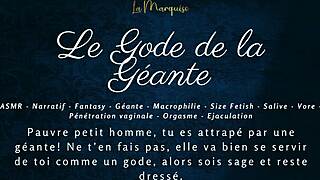 Le Gode De La Géante French Audio Joi Macrophilia Jerk Off Instructions European