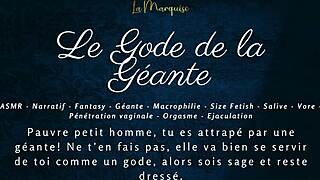 Le Gode De La Géante French Audio Joi Macrophilia Jerk Off Instructions European