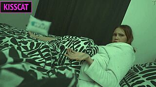 My step mom helps me in bed