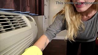 Nerdy Blonde Milf Misty Rein Feels Excited Submitting To Big Black Cock Quickie