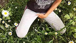 i spy on my neighbor masturbating in the daisies