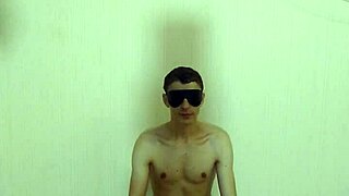 took a slave on probation day 4 with clit licking and close up orgasm