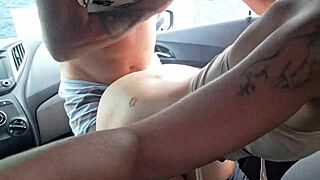 My wife fucks in the car. Want to watch?