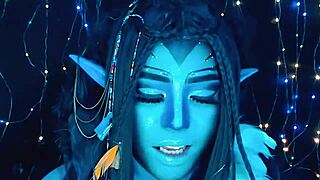 She dances beautifully on webcam for avatar