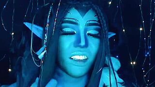 She dances beautifully on webcam for avatar