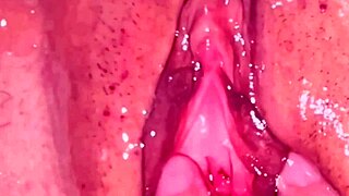 amateur pink pussy wet after losing virginity