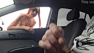 My wife fucks in the car. Want to watch?