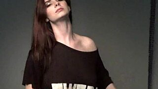 Emma Poses In Natural Tits Photoshoot