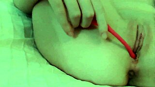 webcam teen uses toys in private session