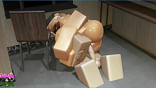 Fucking Candy During Her Break in a Suggestive Roleplay