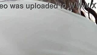 Redhead Crossdresser Shows Big Tits Close Up Pov