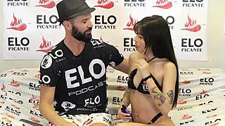 mells blanco accepts the bon bon bum challenge 😏